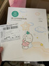 全棉时代新生婴儿连体服纱布和袍初生宝宝睡衣婴幼儿爬爬服 雾灰蓝+云中游乐园 59cm【建议0-3个月】 实拍图