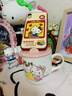 HELLO KITTY（凯蒂猫）520礼物送礼三丽鸥陶瓷马克杯带盖手机支架杯个性创意杯子喝水杯 凯蒂猫-陶瓷手机支架杯380ml 实拍图
