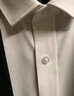 凡客诚品衬衫男商务易打理纯色西服正装衬衣男士白衬衫 短-纯蓝 40 卡码建议拍大一码 实拍图