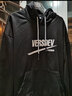 稻草人（MEXICAN）加绒卫衣男冬季潮流套头衫连帽韩版休闲运动上衣外套 黑色 M 实拍图