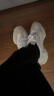 爱步（ECCO）时尚舒适拼色休闲跑鞋女复古跑鞋系列 灰白色/白色211773 37 晒单实拍图
