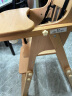 源氏木语儿童家具儿童餐椅实木可折叠高脚餐桌椅可调节升降家用宝宝座椅成长儿童椅 白色坐垫-儿童餐椅 晒单实拍图