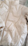 百图betu女装秋季新款羽绒服立领轻薄羽绒服夹克式短外套2409T07 杏色 S 实拍图