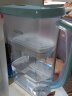 苏泊尔（SUPOR） 过滤净水器 家用滤水壶自来水过滤器净水壶 J-UF01 马卡龙蓝 1壶7芯 实拍图
