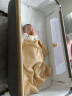 elittile逸乐途婴儿床拼接可折叠宝宝带摇篮多功能可调节新生儿便携式大床 原木灰Plus+椰棕床垫 实拍图