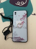 汉牌 适用小米红米Redmi 9A手机壳保护套 摄像镜头全包磨砂防摔个性潮男女卡通款软外壳 水墨桃花 红米Redmi 9A 实拍图