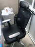 希比希 办公椅午休椅可躺椅午睡165度电脑椅夏季懒人多功能人体工学老板 黑色\带脚托\铝合金脚 实拍图