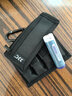 JJC 相机电池收纳包 适用于索尼NP-FW50/FZ100富士W126S/W235尼康EN-EL15C佳能E17 18650锂电池腰包盒 4个18650电池仓+1个拉链袋 实拍图
