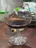高斯（Glass）捷克高级进口水晶红酒醒酒杯欧式风高脚红酒杯啤酒杯白兰地洋酒杯 钻石型 250ml 实拍图