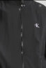 Calvin Klein Jeans夏季男女情侣中性简约ck刺绣户外休闲单夹克外套J400284 BEH-太空黑 M 晒单实拍图