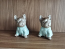 fw陶瓷狗摆件属相旺财12十二生肖狗年吉祥物客厅电视柜玄关家居办公室装饰品工艺品小礼品礼物 旺财狗-哥窑 实拍图