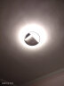 奥克斯（AUX） 轻奢卧室灯客厅吸顶灯具套餐led后现代大气简约线条灯 几何设计-方灯54瓦三色42cm白 实拍图
