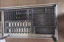 悍高（HIGOLD） 拉篮橱柜厨房不锈钢抽屉式碗碟拉篮 接水盘厨房碗架置物碗架挂件 900柜体-L系列方管组合 实拍图