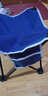 比尔傲威折叠椅躺椅 户外折叠桌  超轻便携露营野餐桌 【豪华升级款】特大号（米彩蓝） 实拍图