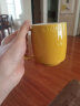 珐宝（staub）咖啡杯系列陶瓷马克杯牛奶杯早餐杯办公水杯子拿铁杯下午茶 拿铁杯350ml 柠檬黄 晒单实拍图
