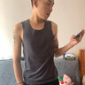 CALOWE KOLEVN冬季男士保暖背心德绒加绒加厚保暖衣内搭男士打底衣秋衣 深灰+黑色【羊绒蛋白】 2XL 推荐体重150-180斤 实拍图