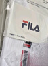 FILA斐乐官方男士袜子中腰袜冬季3A抗菌舒适运动袜休闲简约舒适中筒袜 标准白-WT XS 实拍图