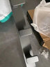 法路易（FALUYI）免打孔挂衣钩入户门后衣帽挂钩墙壁进门玄关衣服挂衣架壁挂式排钩 雅黑色—实心加厚【5钩】 实拍图