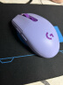 罗技（G） G304 无线游戏鼠标 吃鸡鼠标  逻辑便携电竞宏 绝地求生 G304 HERO-紫色 实拍图