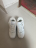 品牌断码女鞋冬季加绒运动鞋女大码棉鞋加厚防滑雪地靴皮面防水休闲小白鞋秋冬款青少年学生百搭潮鞋ins潮厚底老爹鞋 E59白粉【加绒】 41 实拍图