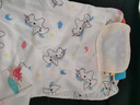 越贝乐儿童纯棉吸汗巾幼儿园宝宝纱布隔汗巾婴儿加大全棉垫背擦巾可印名 实拍图