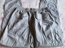 JEEP休闲裤男宽松大码薄款直筒裤春秋季新款棉质时尚休闲男士长裤子 浅灰色 XL 实拍图