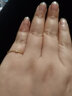 周大福 RINGISM 简约时尚 18K金镶钻石戒指钻戒 U159096 14号 晒单实拍图
