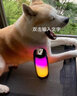 联想rs13音响蓝牙音箱智能语音家庭户外车载便携无线音响高音质氛围灯低音炮桌面台式电脑音响生日礼物 【联想】全屏炫彩音响+小音响 实拍图