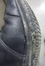 蜘蛛王男鞋内增高小码男士皮鞋牛皮系带商务休闲鞋 黑色 43  实拍图