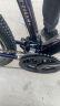 凤凰（Phoenix）山地自行车成人学生越野变速单车 凤凰03辐条轮 26英寸27速黑紫色 实拍图