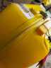 AO WEI LA OW正版小黄鸭儿童行李箱骑行箱大容量旅行箱拉杆箱万向轮24英寸男女 小汽车 24英寸 实拍图