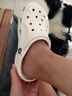CROCS卡骆驰贝雅儿童洞洞鞋户外包头童鞋沙滩鞋凉鞋拖鞋/207013/207012 黑色-001 34 (205mm) 实拍图