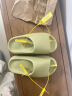 阿迪达斯 Yeezy SLIDE夏季三叶草椰子拖鞋运动拖鞋FZ5904  绿色 38 实拍图