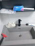 艺乐雅（YILEYA）浴室柜套装纳米岩石一体洗脸盆洗手盆柜组合卫生间智能镜柜洗漱台 70CM地柜（普通镜柜+五金配件） 实拍图