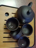 豪祥紫砂旅行茶具套装便携式收纳包一壶四杯车载户外功夫泡茶器快客杯 紫砂一壶四杯+茶罐+包+茶盘 实拍图