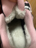 大黄蜂女童运动鞋加绒保暖二棉鞋跑步鞋 B1023518823NM黑粉红(加绒)35 实拍图
