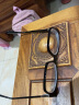 卡沃利（Kavoli）眼镜架 近视眼镜框男大脸 商务板材全框光学配镜成品K2146 黑色 单独镜框 晒单实拍图
