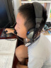 声丽（SENICC）ST-2688PRO 头戴式电脑耳机 带话筒耳麦  双插头 办公教育 网课学习培训耳机 银灰色 实拍图