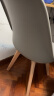 华恺之星 椅子家用 伊姆斯餐椅 北欧风休闲办公椅洽谈椅 HK3106灰色 实拍图
