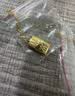 周大生【生日礼物送女友】黄金项链足金吊坠5G暴富小金砖套链金条 4.88g 实拍图