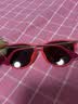 雷朋（RayBan）儿童太阳镜潘托斯注塑女童款彩膜墨镜镜面眼镜0RJ9060SF可定制 70096Q红色镜框红色反光镜片 尺寸52 实拍图