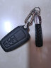 安诗途26款丰田汉兰达钥匙套包5座7第四代汉兰达双擎真皮汉兰达钥匙扣壳 F款黑色（22—23款一键启动3键 实拍图