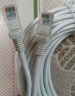 山泽 超五类网线 CAT5e类高速千兆网线 1米 工程/宽带电脑家用连接跳线 成品网线 蓝色 SZW-1010 实拍图