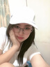 杨饰公子帽子男女韩版潮网红鸭舌帽学生休闲户外新款运动棒球帽时尚情侣嘻哈防晒帽子遮阳帽女 白色 均码(35-59cm) 实拍图