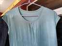 欣尚优加肥加大夏季中老年女士宽肩莫代尔无袖背心大码宽松薄款胖妈妈衫 豆绿色 6XL 170-185斤 实拍图