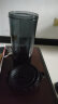 特百惠（Tupperware）茶韵塑料杯 男女学生夏季运动水杯子大容量带滤格 酷炫黑500ML 实拍图