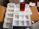 家の物语（KATEI STORY） 日本进口内衣内裤收纳盒塑料抽屉分隔储物袜子收纳盒桌面小物件 套装A 3个装 实拍图