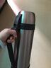 哈尔斯保温壶户外不锈钢保温杯大号大容量外出便携水杯车载旅行水壶 本色1.2L【赠肩带】 实拍图