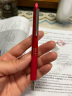 百乐（PILOT）可擦多功能笔芯子弹头可擦笔替芯学生考试办公用 LFBTRF30UF3R 0.38mm 红色3支装   实拍图