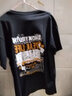 昌祥回力100%纯棉港风夏季原创短袖t恤男学生宽松潮流百搭ins情侣休闲半袖 黑色油画墙 100%纯棉 M 实拍图